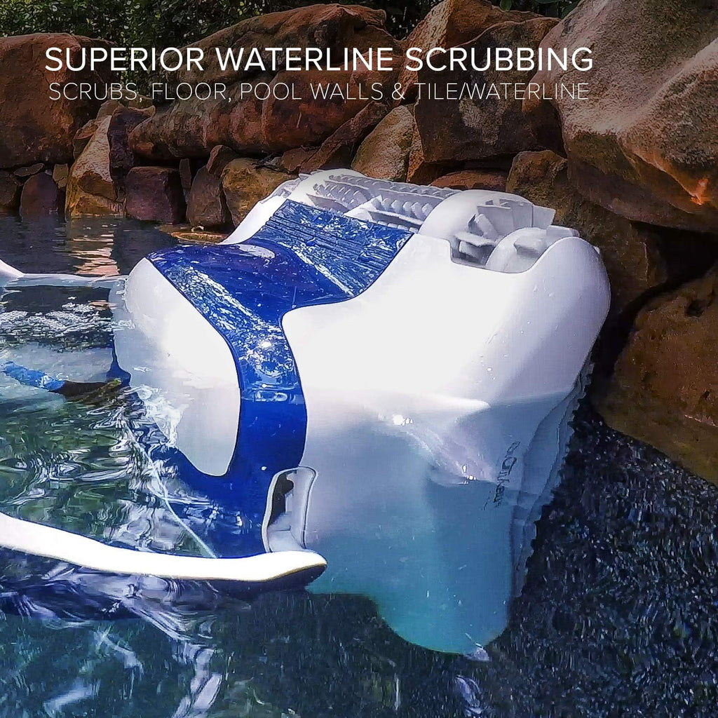 Robotic Pool Cleaner with Bluetooth and Top-Load Cartridge Filters B6031