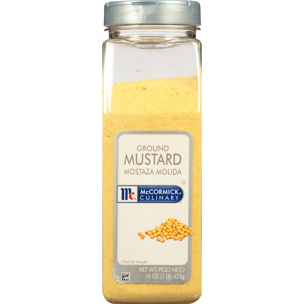 Kosher Ground Mustard, 16 oz Bottle J3594