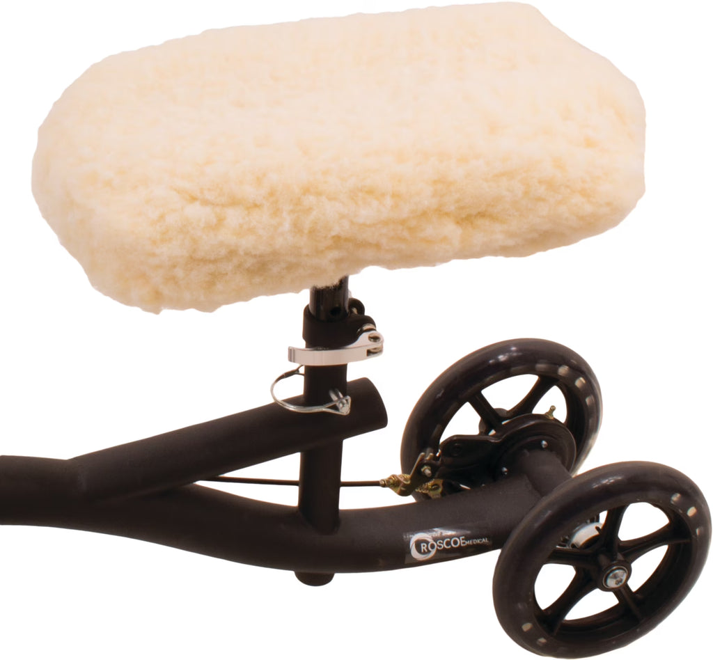 Plush Faux Sheepskin Knee Scooter Cover J72260
