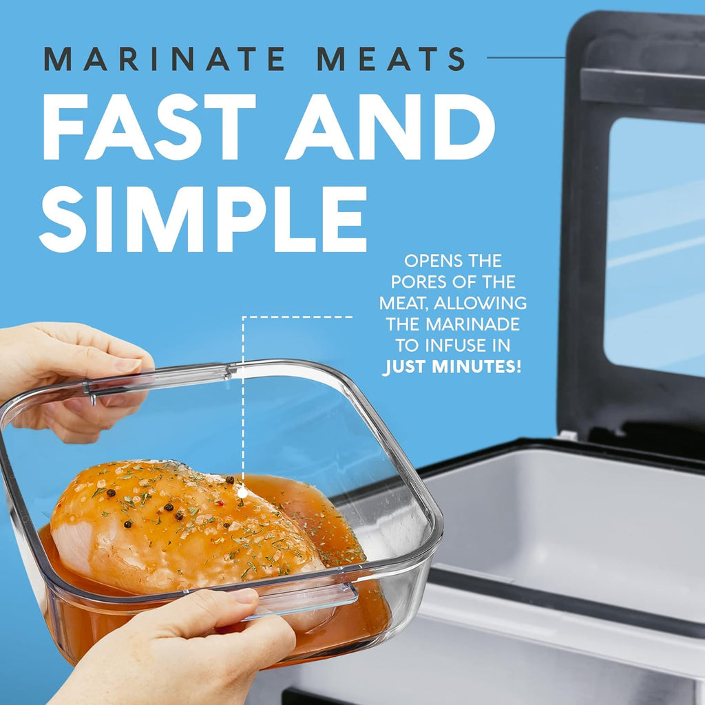 Compact Chamber Vacuum Sealer Machine with 11.5-Inch Sealer Bar M6010
