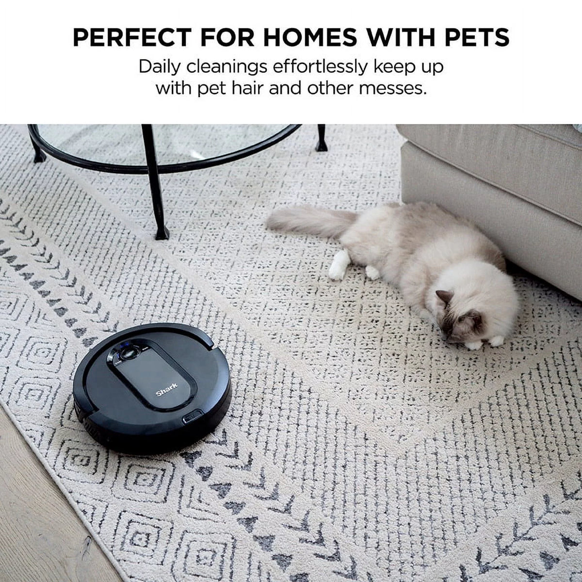 Robot Vacuum with Row-by-Row Cleaning, Wi-Fi C977635