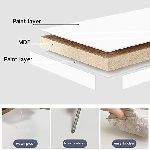Blue Wall-Mounted Drop-Leaf Foldable Table 30x80cm Y3655