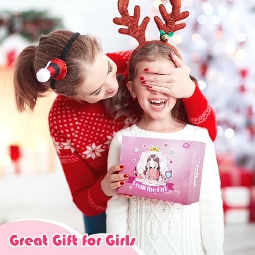 Pretend Makeup Kit for Girls: Kids Pretend Play Makeup Set with Cosmetic Bag - Fake Makeup Toy Set for Toddler - Little Girls Age 3+ (Not Real Makeup) Orange N85527