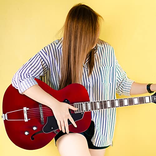 Red Hollow Body Electric Guitar B51620