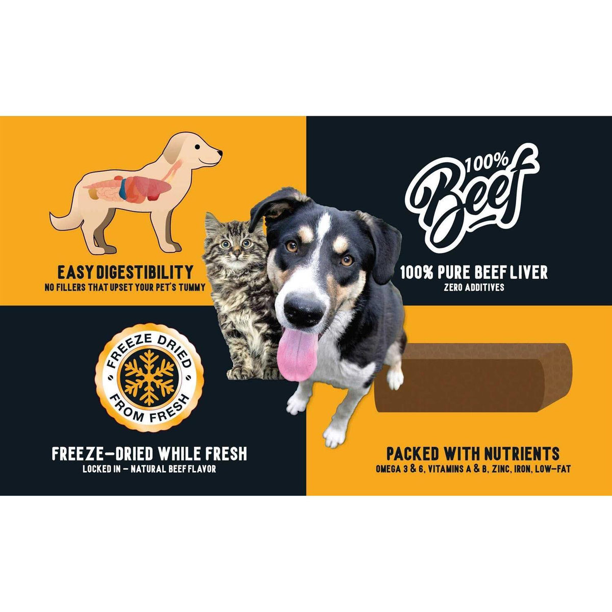 Beef Liver Bites Freeze Dried G4721
