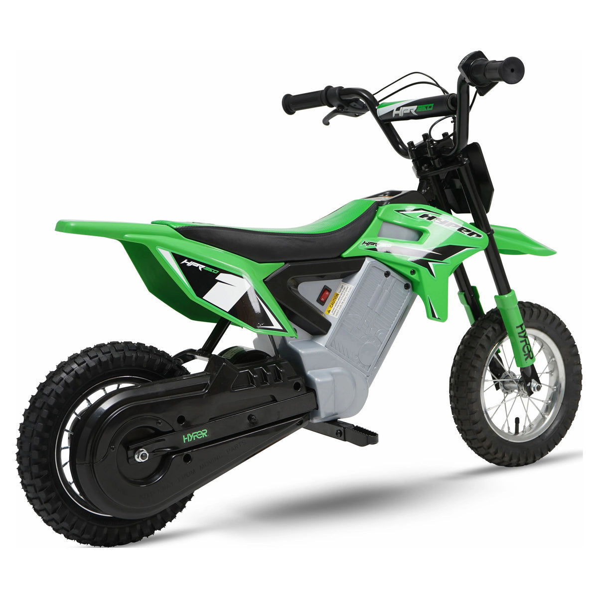 Green 24 Volt Electric Motorcycle Y67840