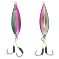 20 pcs 160gr Pink / Blue Keel Jig with 5/0 Double Assist Hooks D3024
