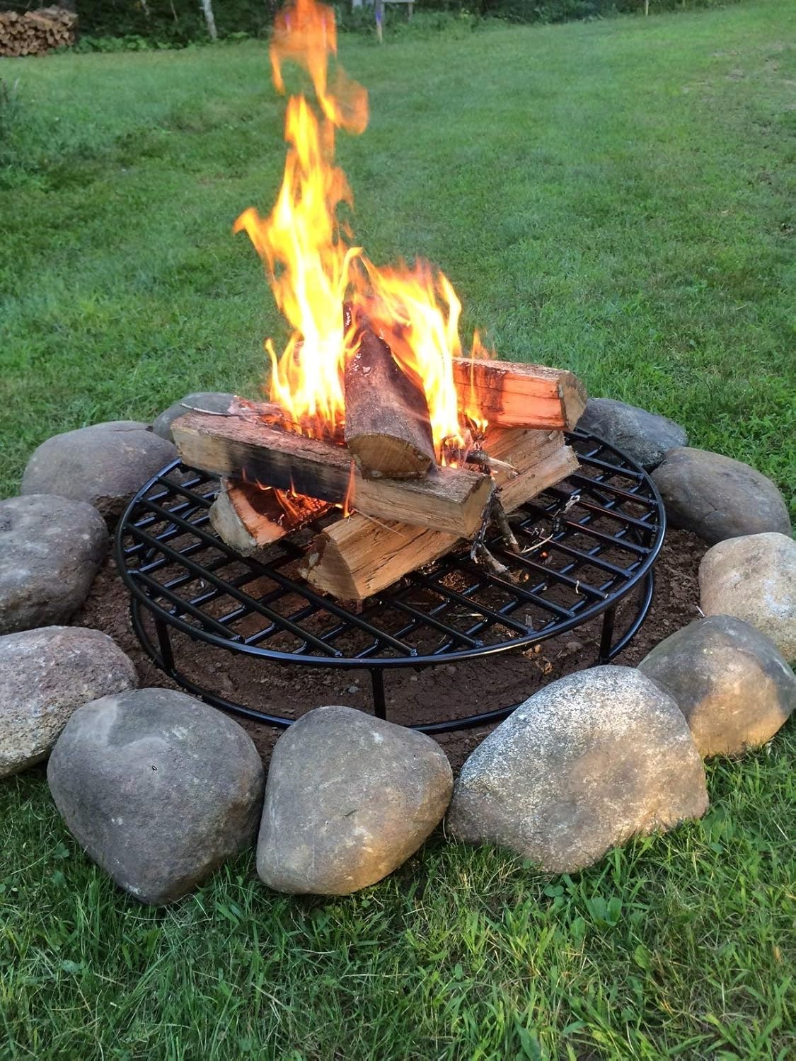 28 Inch Diameter Heavy Duty Steel Fire Pit Grate R904470