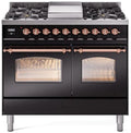 Black Dual Fuel Natural Gas Range E8183