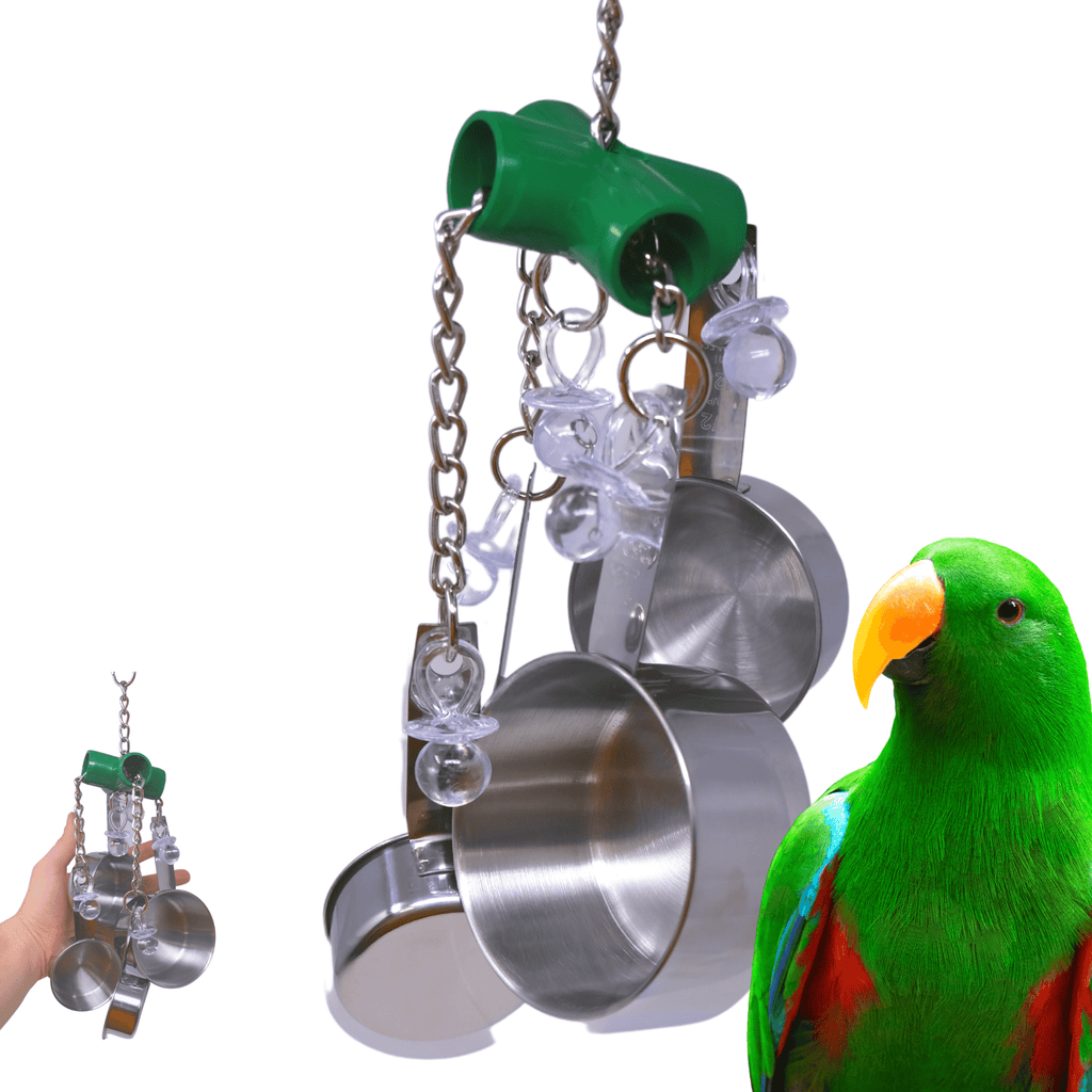 Green Clacker Bird Toys U501014