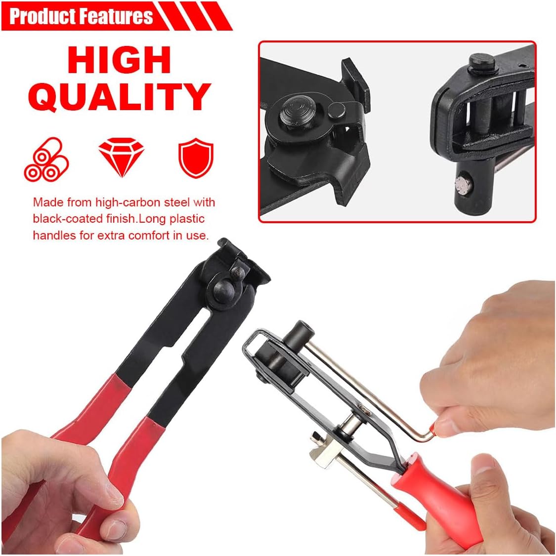 CV Joint Boot Clamp Pliers Set R8837