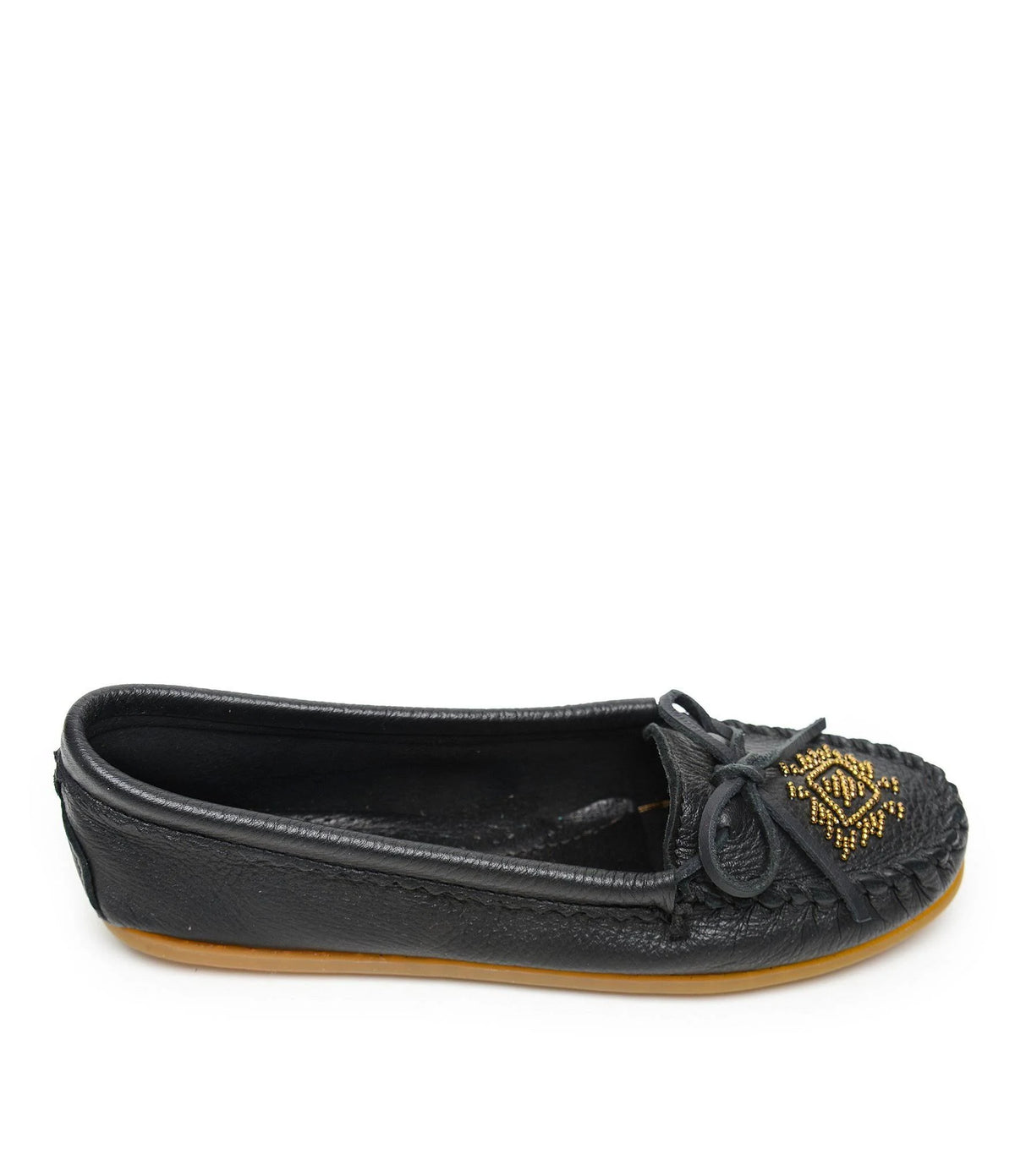 Deerskin Beaded Moc - Carmel 10 H550