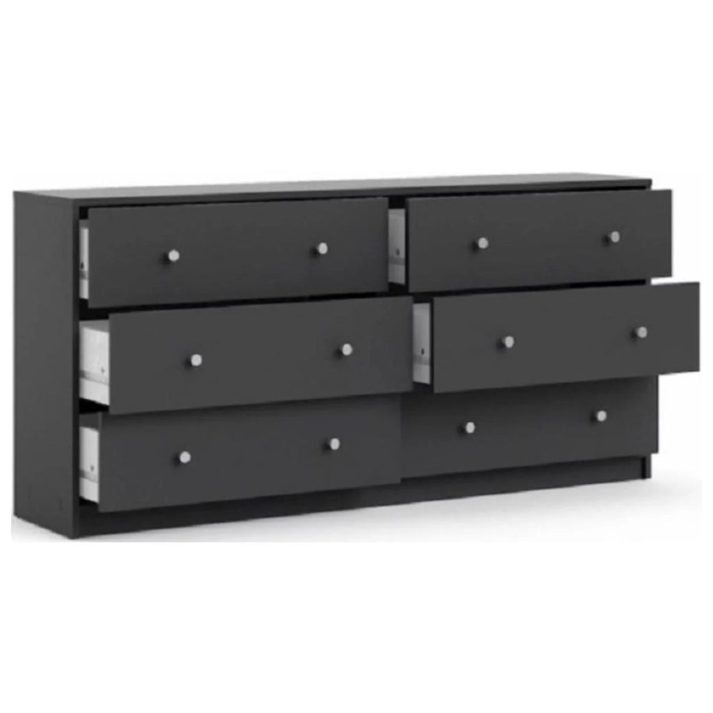 6 Drawer Double Dresser Y7876