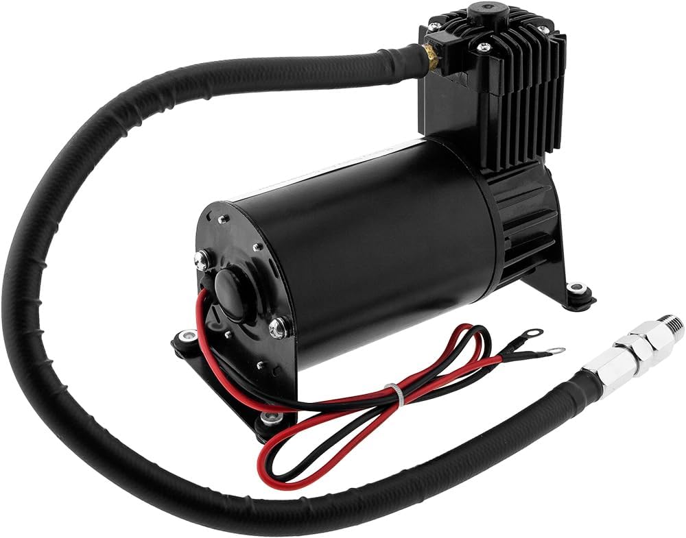Train Horn Kit with 150psi Air Compressor, 1.5 Gallon Tank, 3 Trumpets Y9024