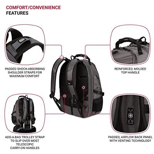 Black 19-Inch Laptop Backpack P4937