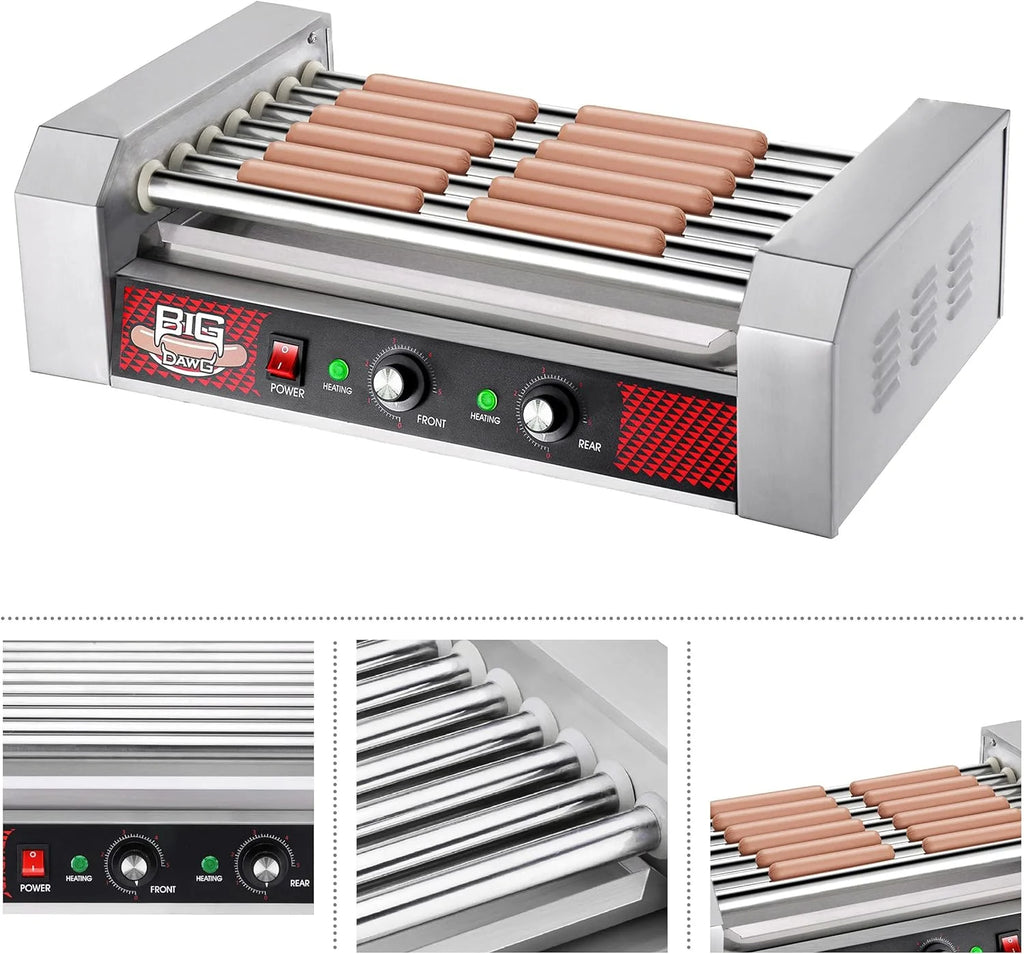 Stainless-Steel Cooker with 7 Non-Stick Rollers X4692