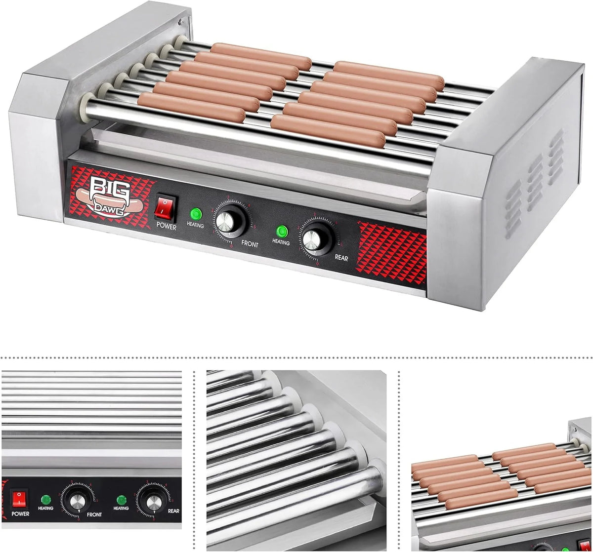 Stainless-Steel Cooker with 7 Non-Stick Rollers X4692