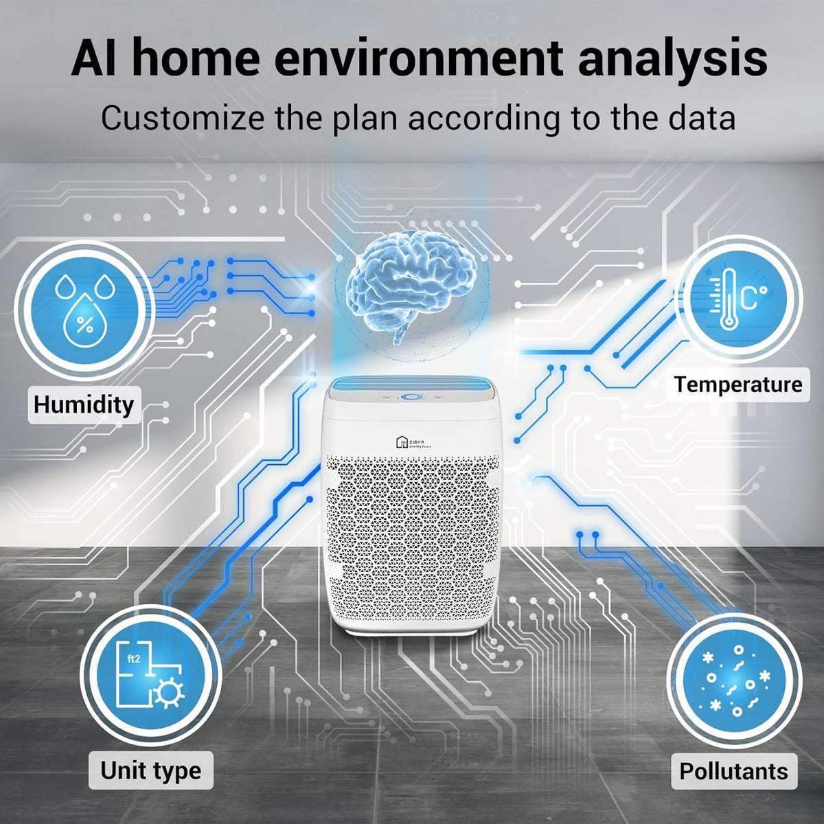 True HEPA 5-in-1 Smart WIFI Air Purifier S9190