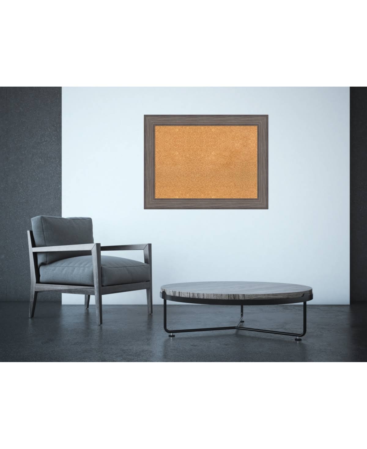 Framed Cork Board A9072