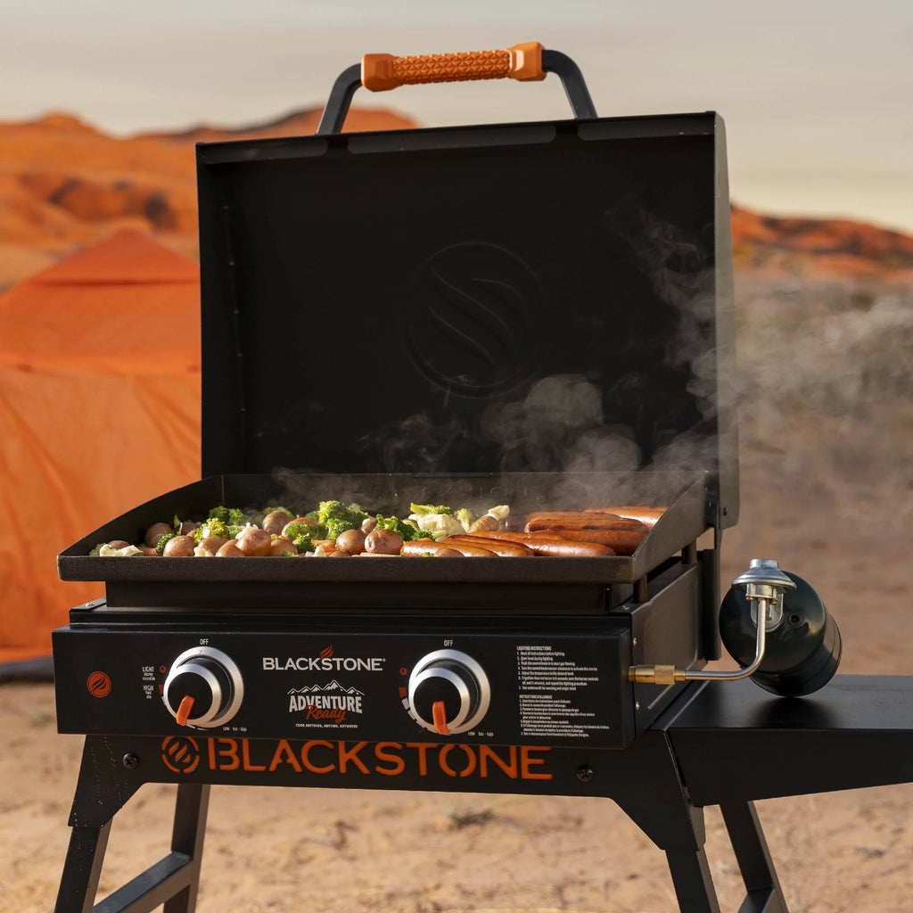 22 Propane Griddle with Stand and Adapter Hose S105