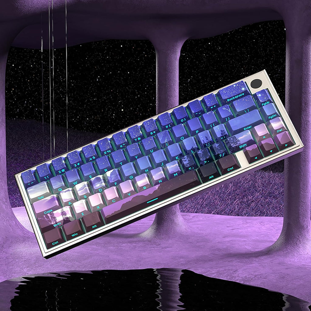 Side Printed Double Shot Cherry Profile Keycap Set U4554