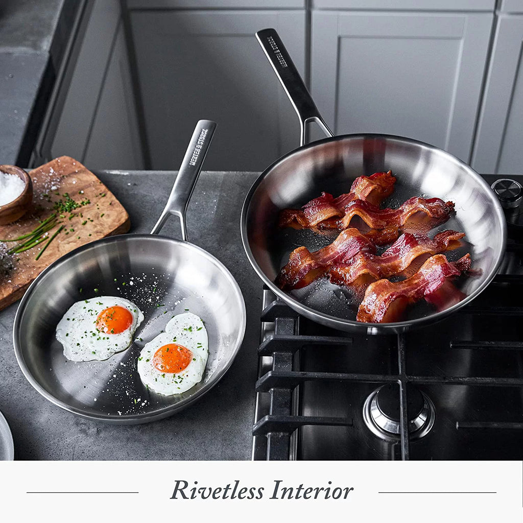 14 Piece Tri-Ply Stainless Steel Cookware Set F9684