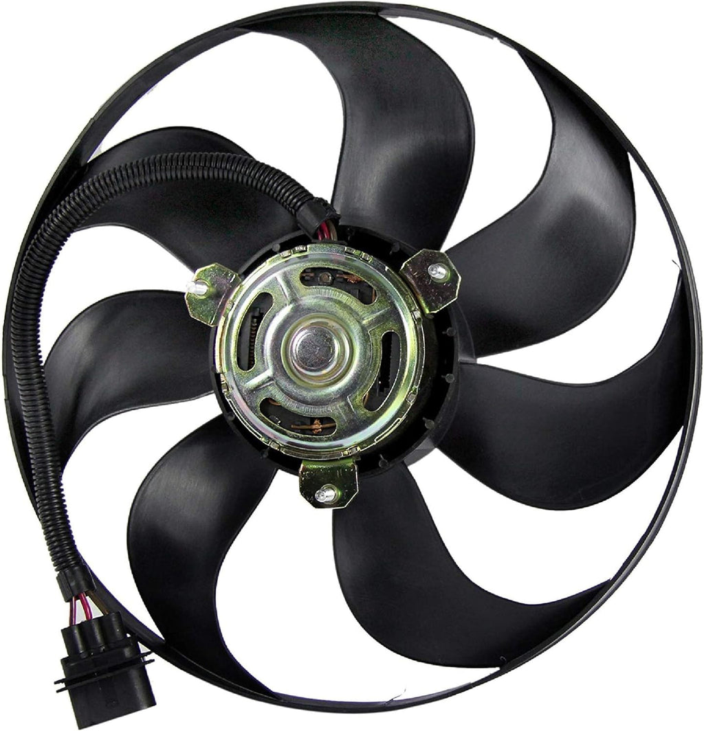 Left Driver Side Radiator Cooling Fan for Volkswagen Beetle, Pack of 2 Y698241