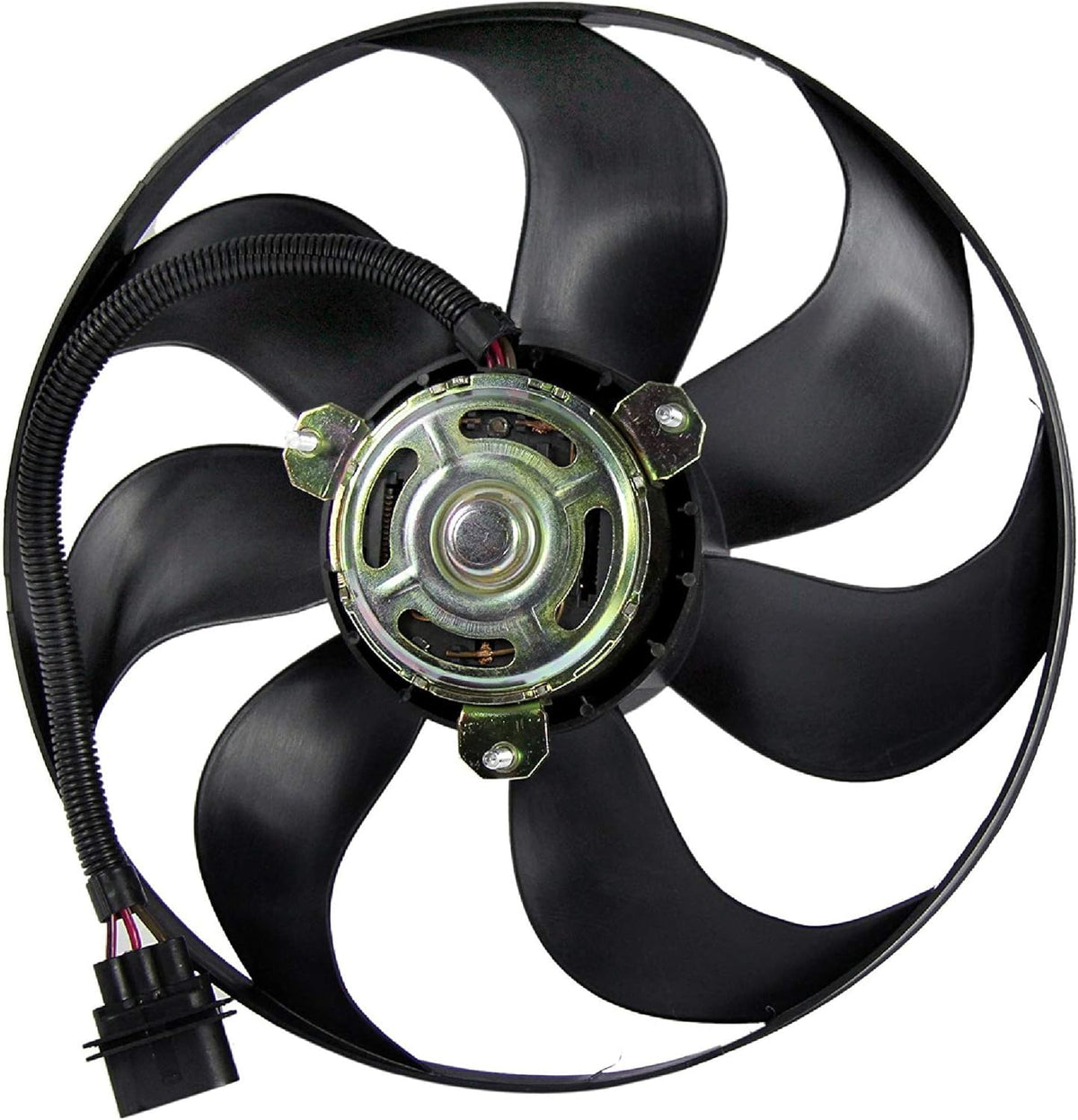 Left Driver Side Radiator Cooling Fan for Volkswagen Beetle, Pack of 2 Y698241