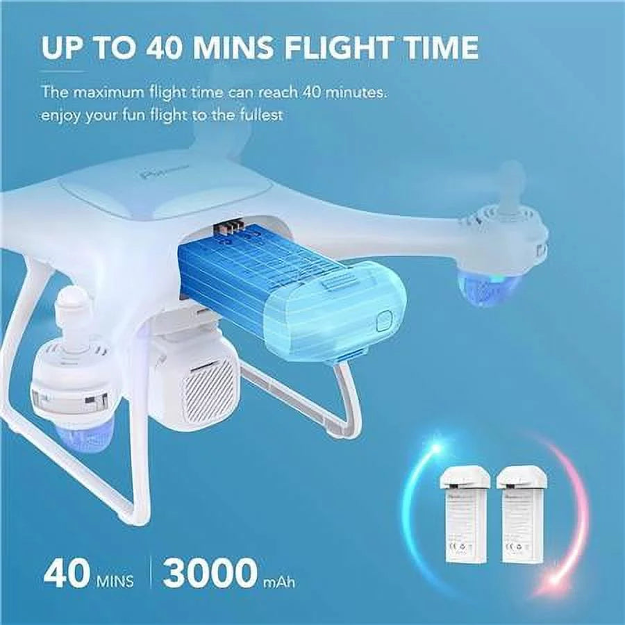 2.7K HD Camera RC Drone with Dual Batteries and Carrying Bag S9911