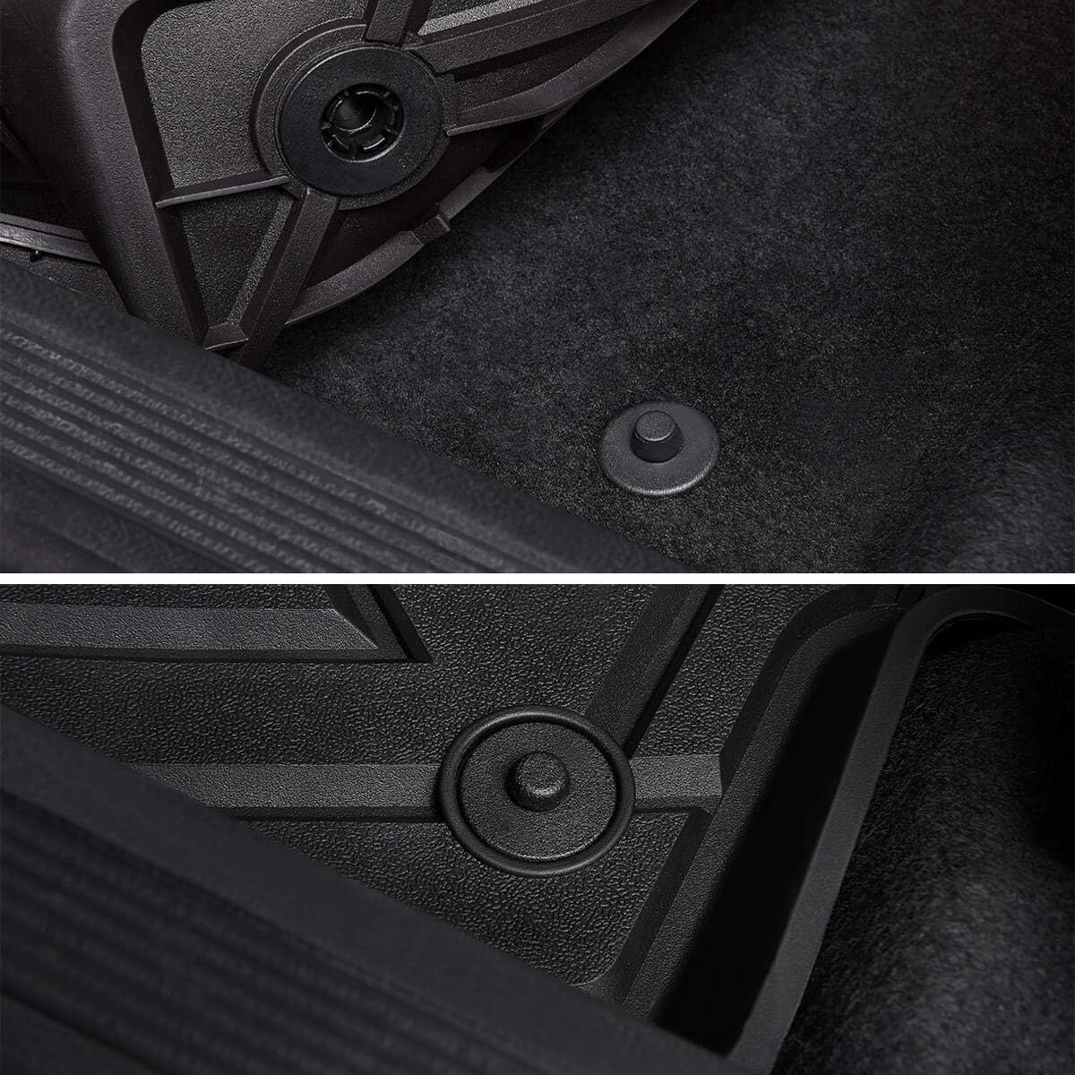 Black All Weather TPE Floor Liners B939162