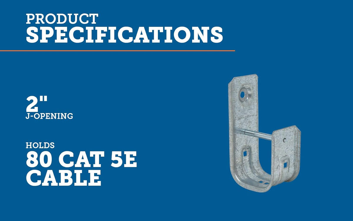 Cable Support J-Hook T892