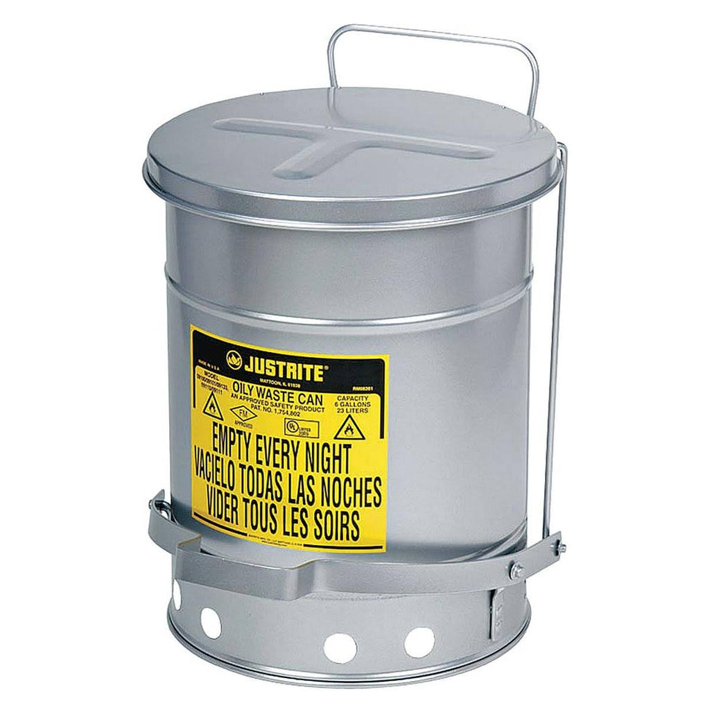 14 gal Steel Oily Waste Can D14297