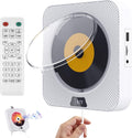 Portable CD Player with Bluetooth, FM Radio, Built-in Speakers, USB Port, AUX Input, LCD Display, Pack of 2 O3669
