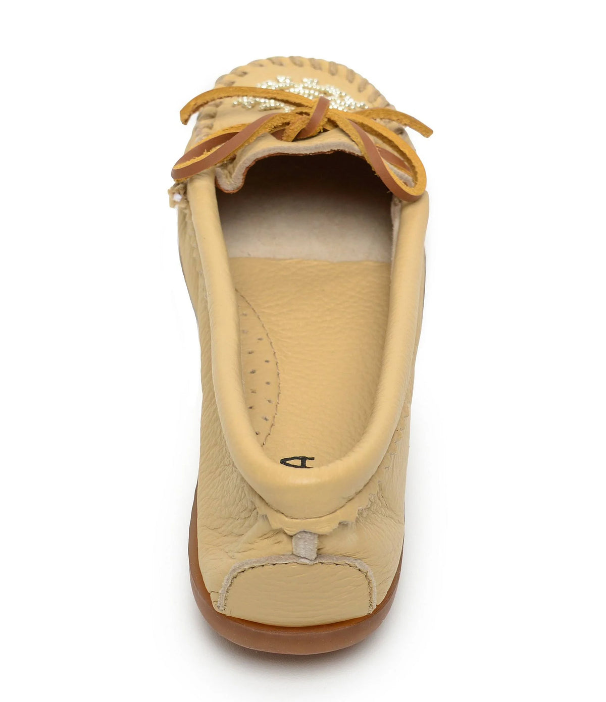 Deerskin Beaded Moc - Carmel 10 H550