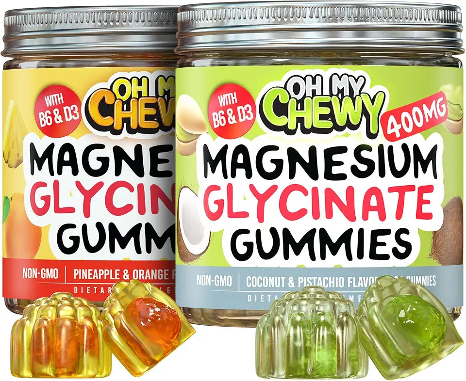 Magnesium Gummies Bundle 2 Bottles 60 Each B78609