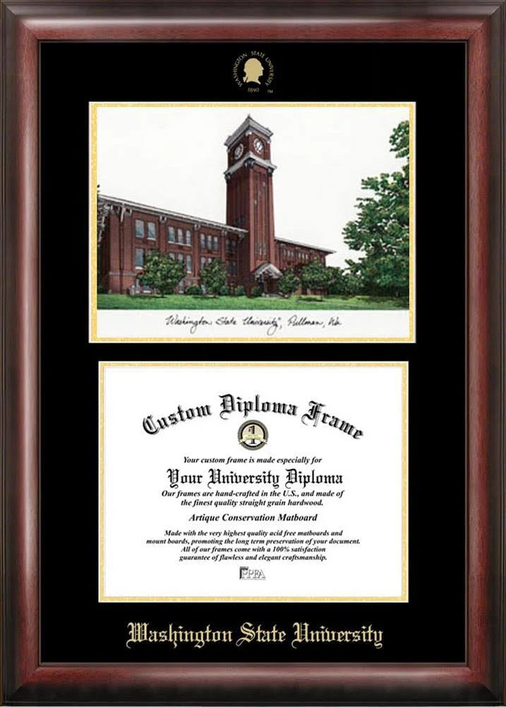 Gold Embossed Diploma Frame B542282