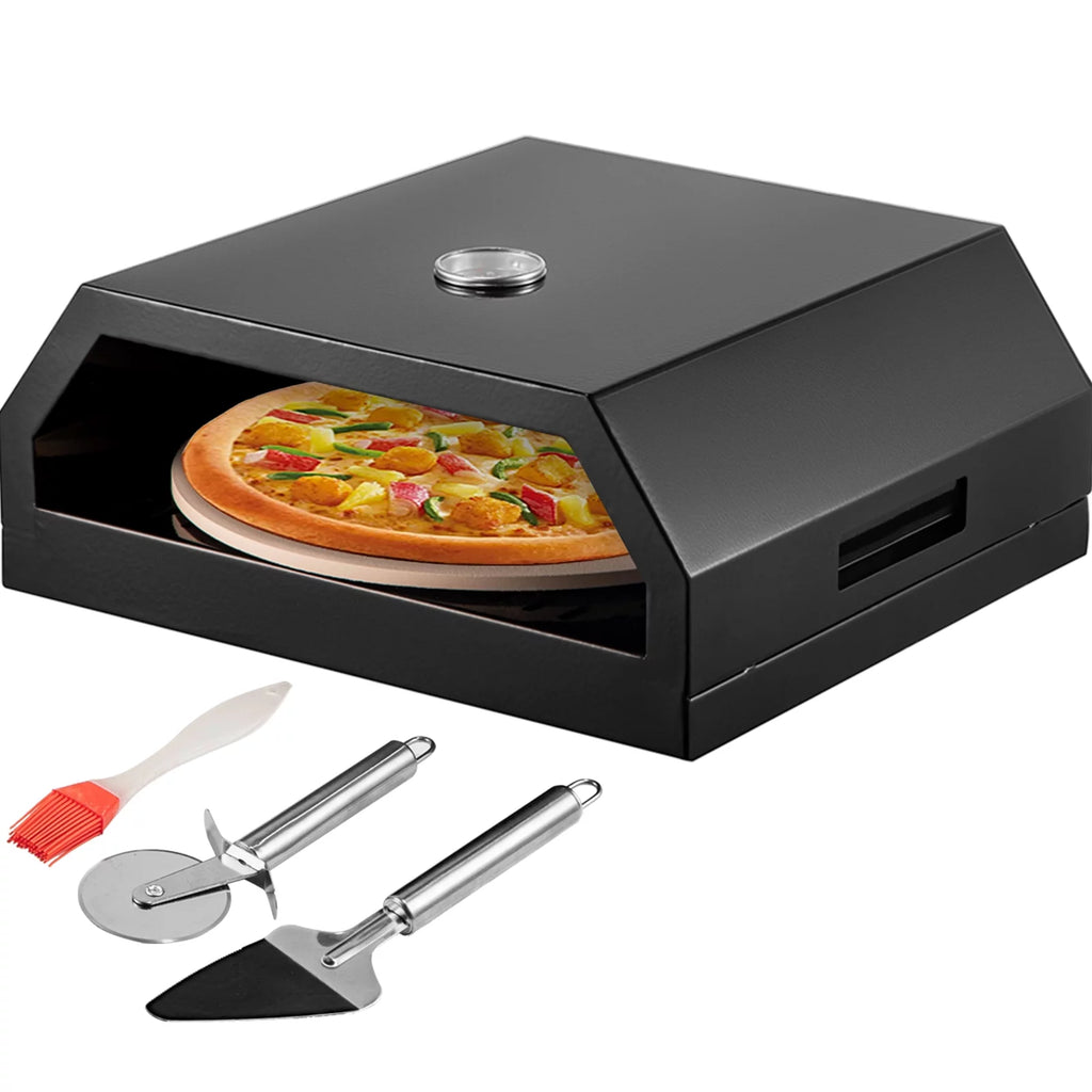 Stainless Steel Outdoor Pizza Oven with 12 Pizza Stone and Baking Tools N2702