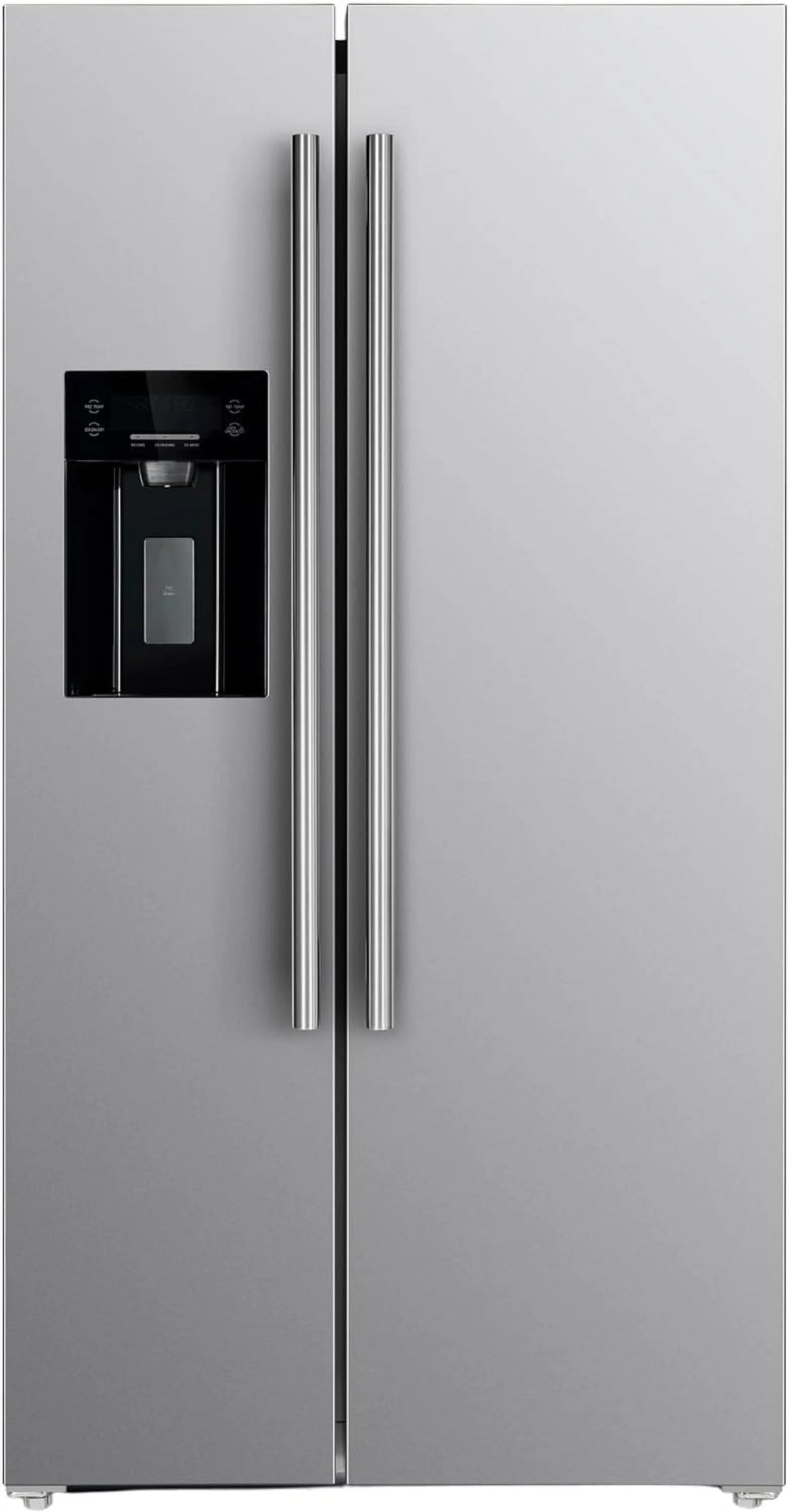 36" Side by Side Stainless Steel Refrigerator with Ice Maker U5480