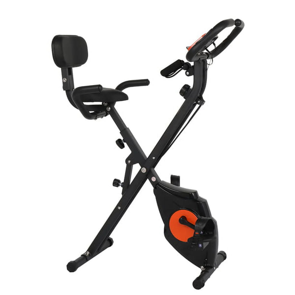 Folding Exercise Bike Black C37282