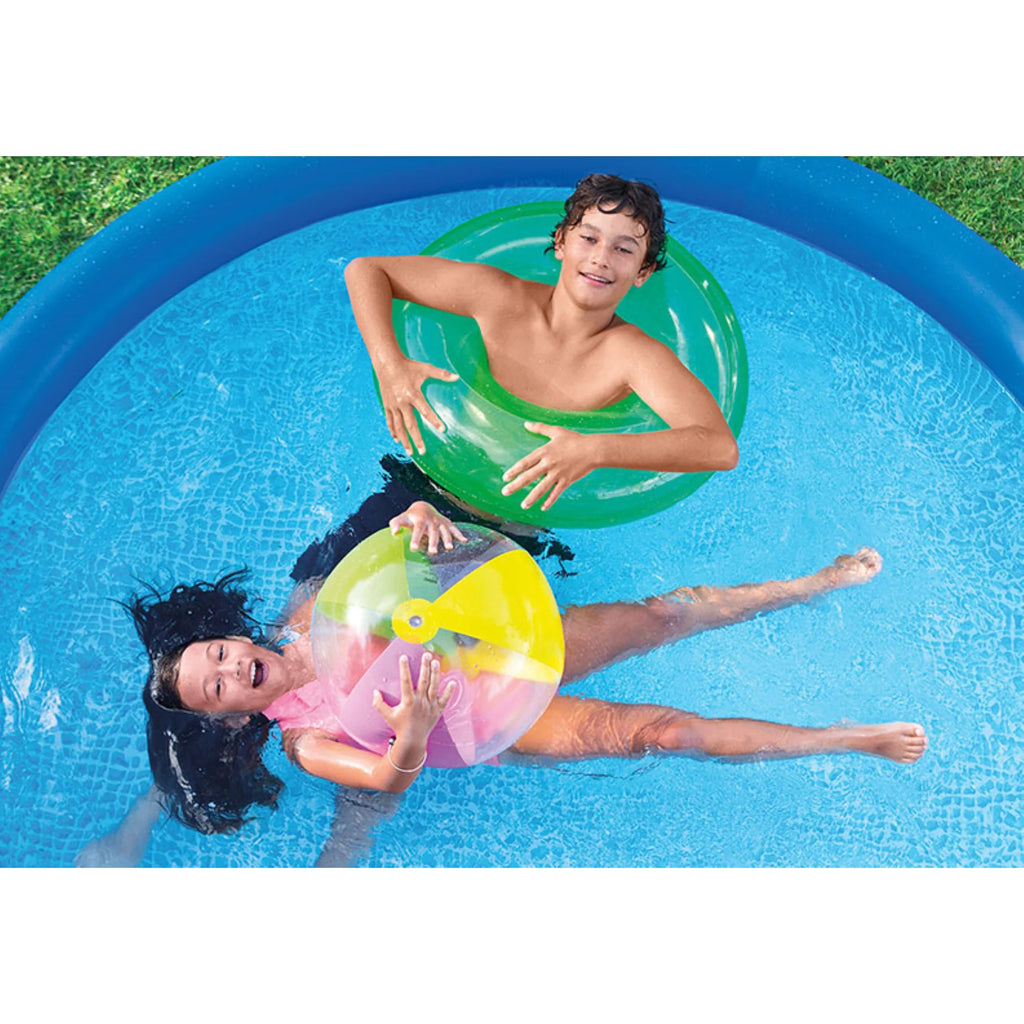 Inflatable Round Swimming Pool & Cover G69389