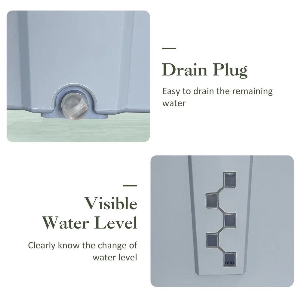 20L Portable Evaporative Air Cooler Fan Humidifier A78388