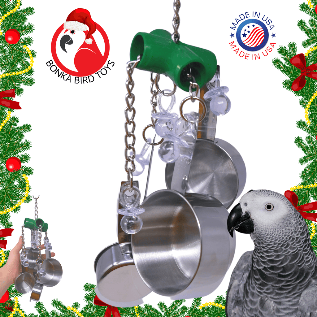 Green Clacker Bird Toys U501014