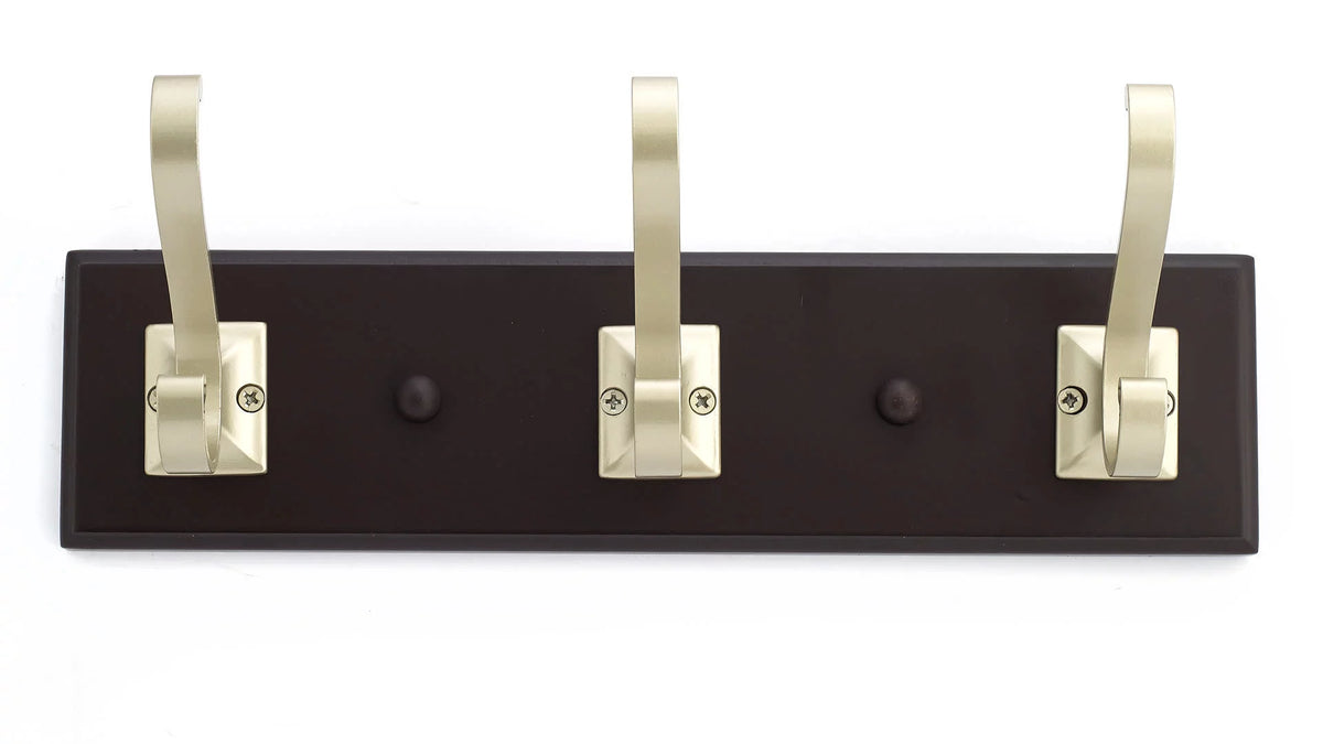 3 Hook Wooden Coat Rack Y86938