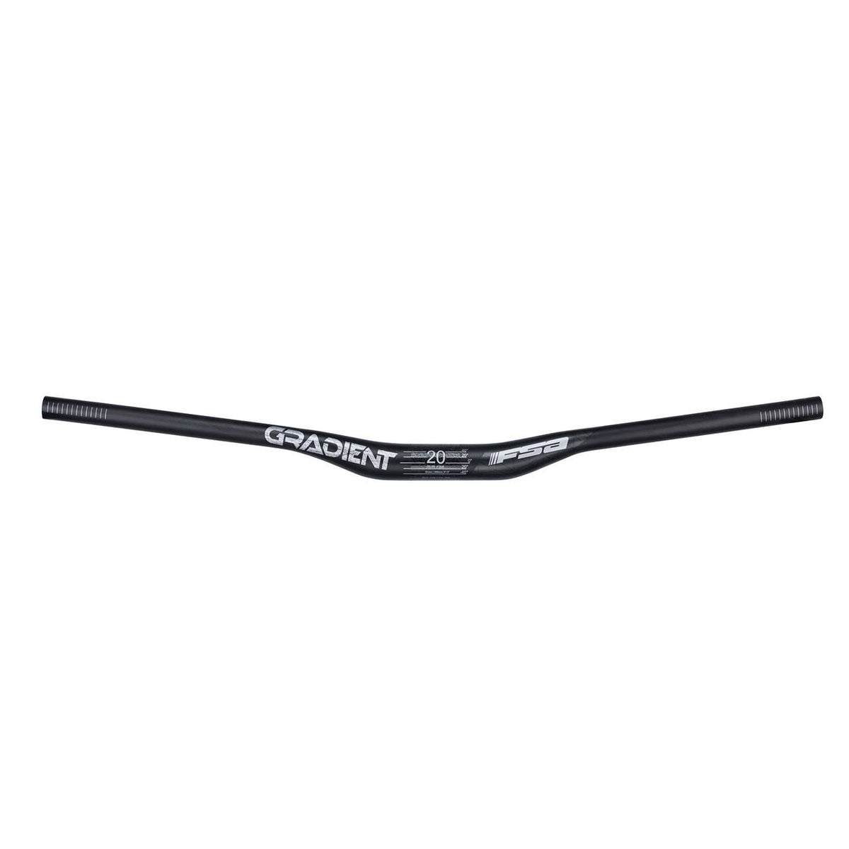 Gradient Carbon Riser Bar 31.8 20mm 800mm X618