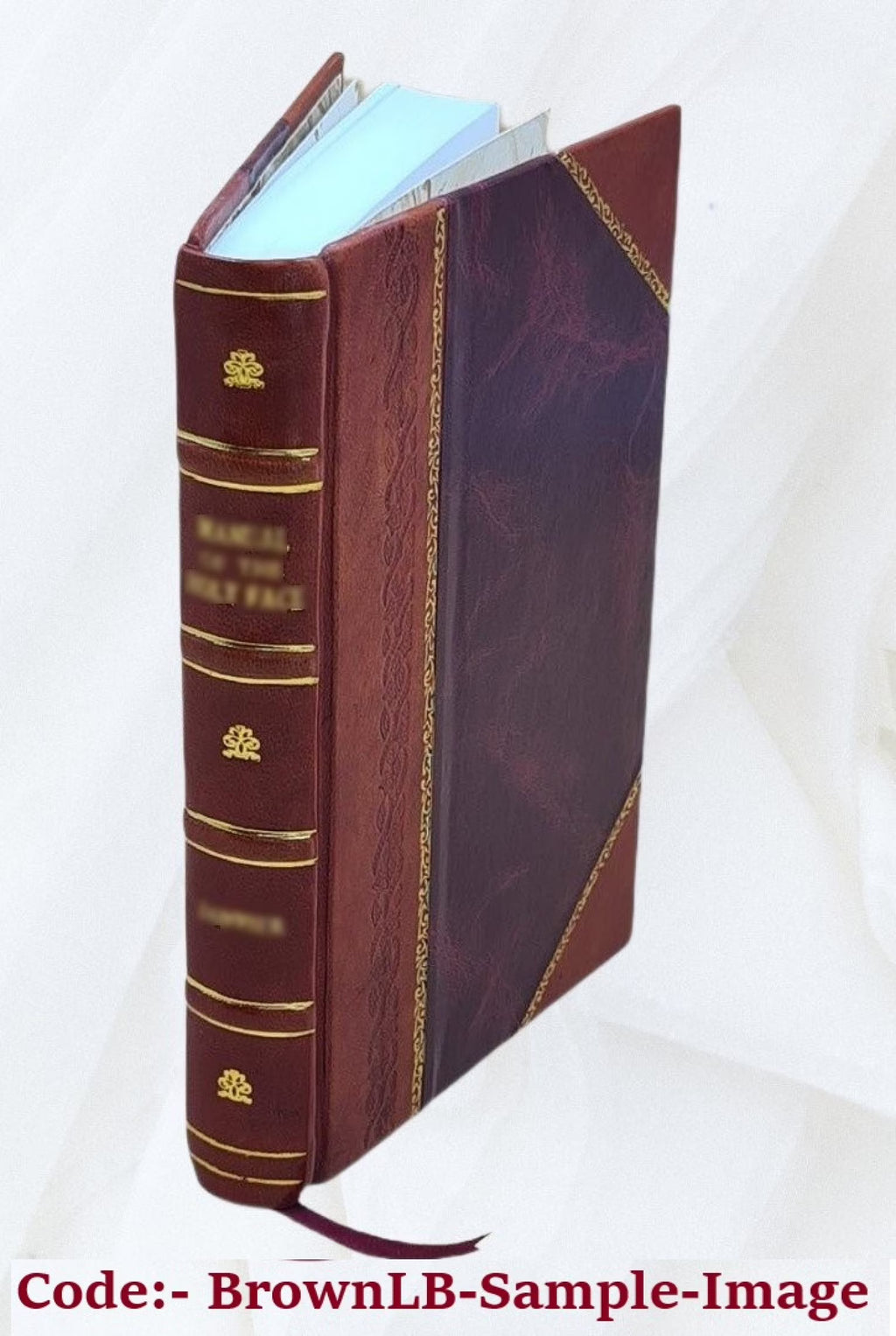 Leather Bound Book W516356