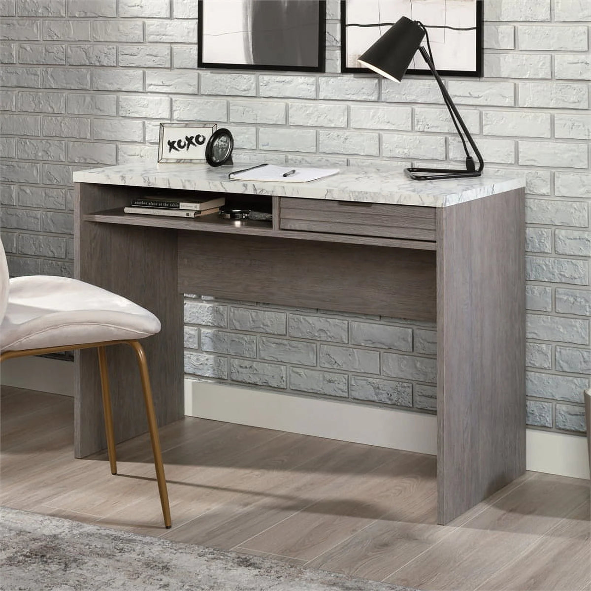 Modern Engineered Wood Writing Desk S881588