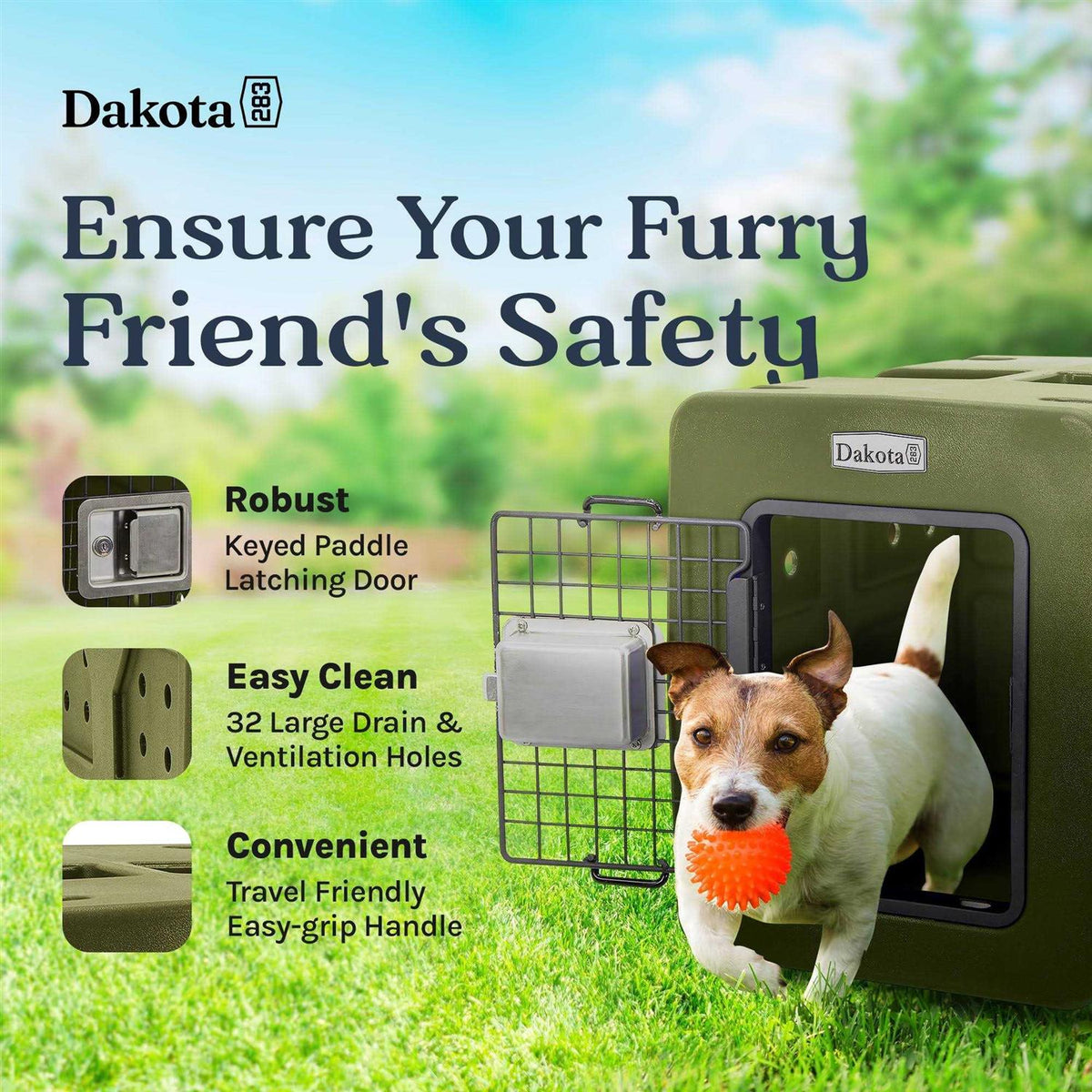 Framed Door Kennel O68073