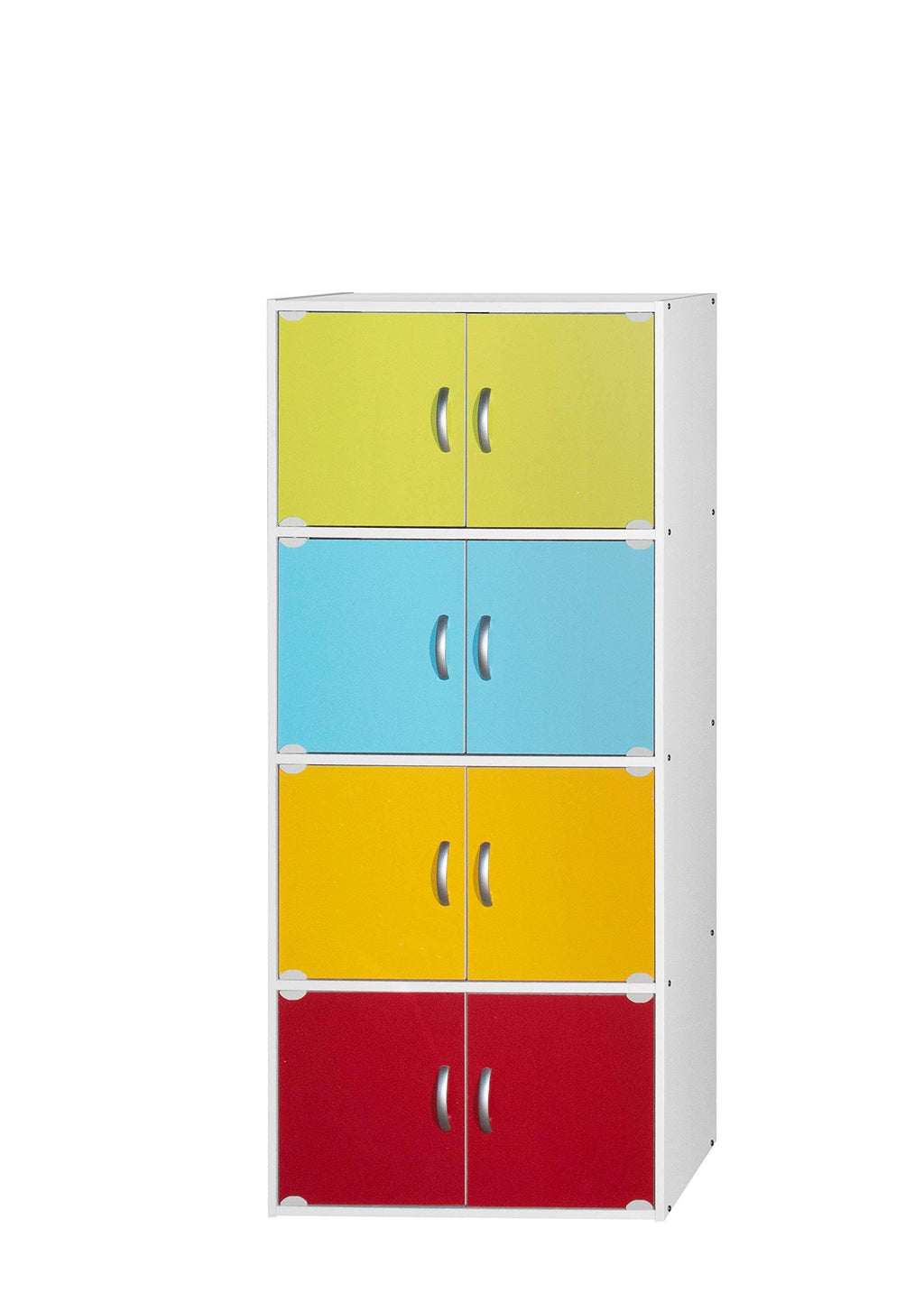 Rainbow 4-Shelf 8-Door Cabinet W613