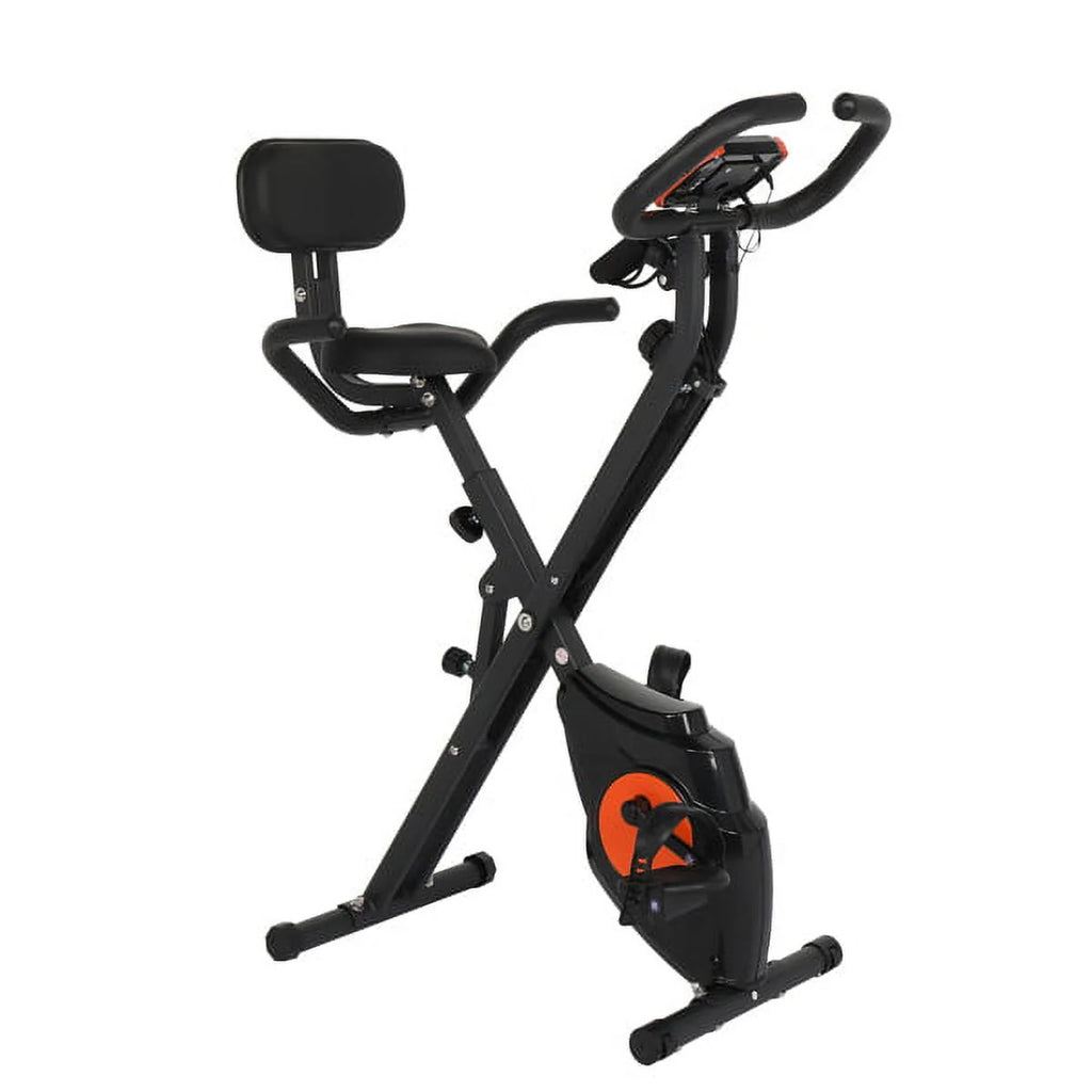 Folding Exercise Bike Black C37282