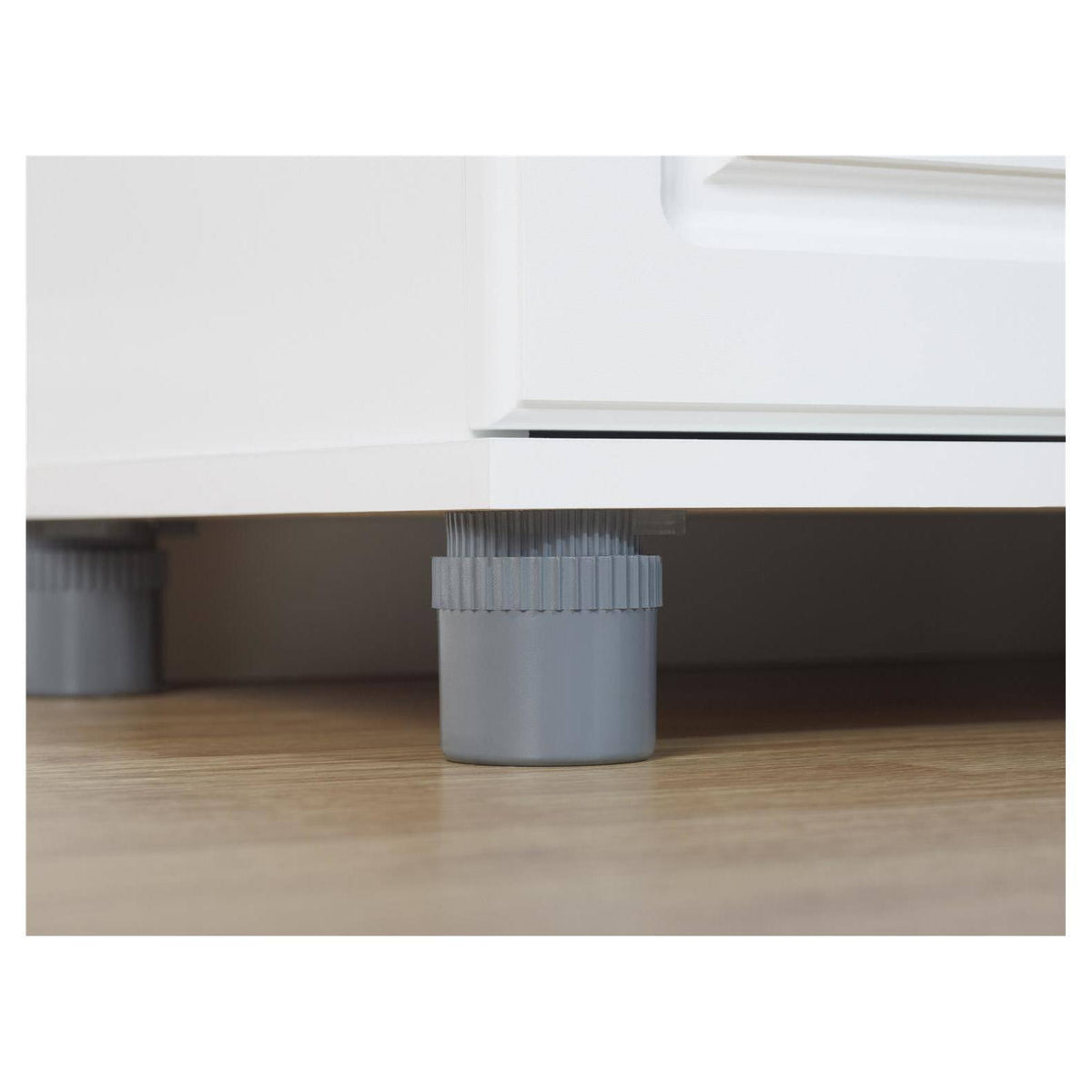 White 1 Drawer 2 Door Base Storage Cabinet M625239